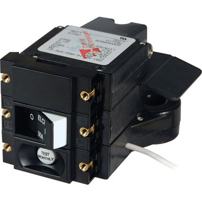 Blue Sea Systems AC Circuit Breaker - Rcbo 30AMP Main (3102) | 3102100