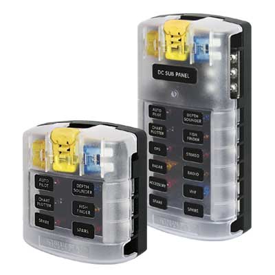 Blue Sea Systems Ato/atc Fuse Blocks - Ato Fuse Block 6-CIRCUIT | 5028
