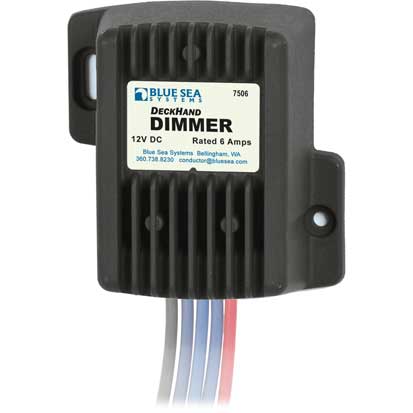 Blue Sea Systems Digital Dimmers - 6-AMP 12V Digital Dimmer-bulk | 7506B