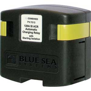 Blue Sea Systems Auto Charging Relay - Solenoid Si 120A 12/24V Acr | 7610