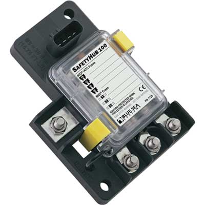 Blue Sea Systems Safetyhub 100 - Fuse Block Safety Hub 100 | 7725