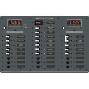Blue Sea Systems Ac/dc Panel - Ac-dc Panel 26POS W/meters | 8408