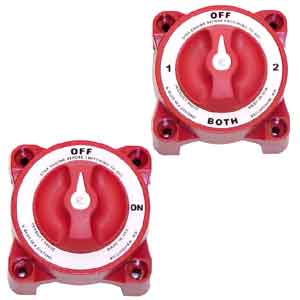 Blue Sea Systems Battery Switch - Bat Switch Dual Circuit 2POS | 5510E