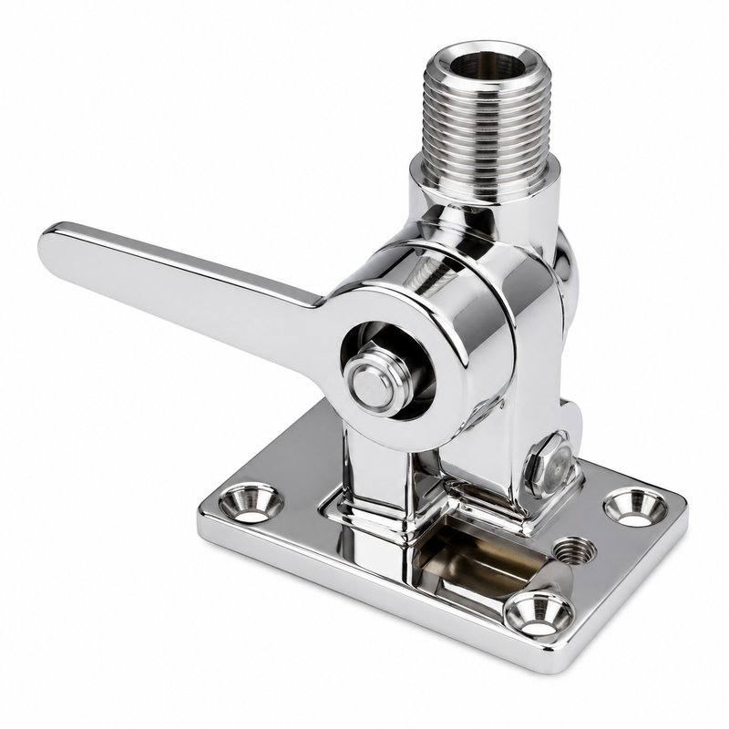 Sea-Dog Heavy Duty 316 SS Adjustable Deck Mount Antenna Mount | SED-329235-1