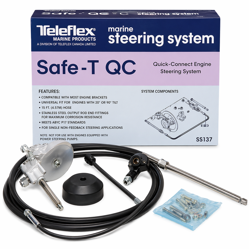 Dometic SeaStar Safe-T QC Steering Kit 9' STR-SS13709