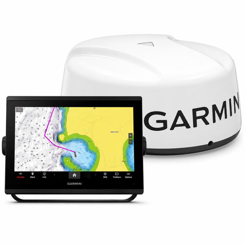 Garmin GPSMAP 1243xsv Chartplotter with GMR 18 HD3 Radar Bundle