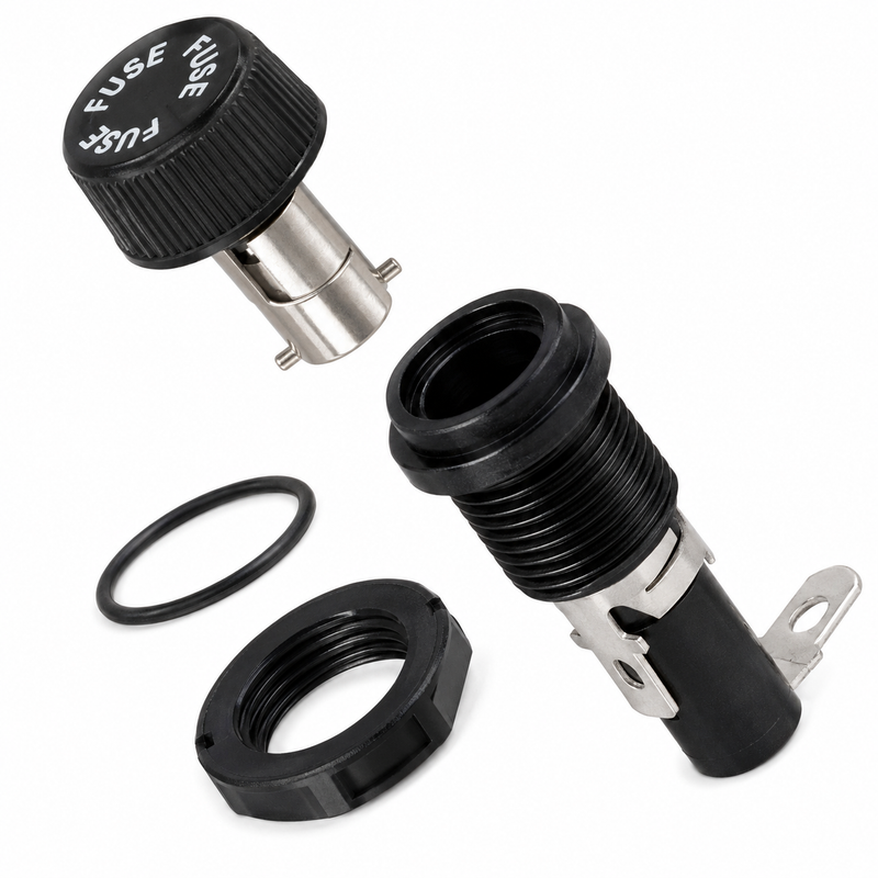Blue Sea Systems Panel Mount Cap Fuse Holder – BSS-5022