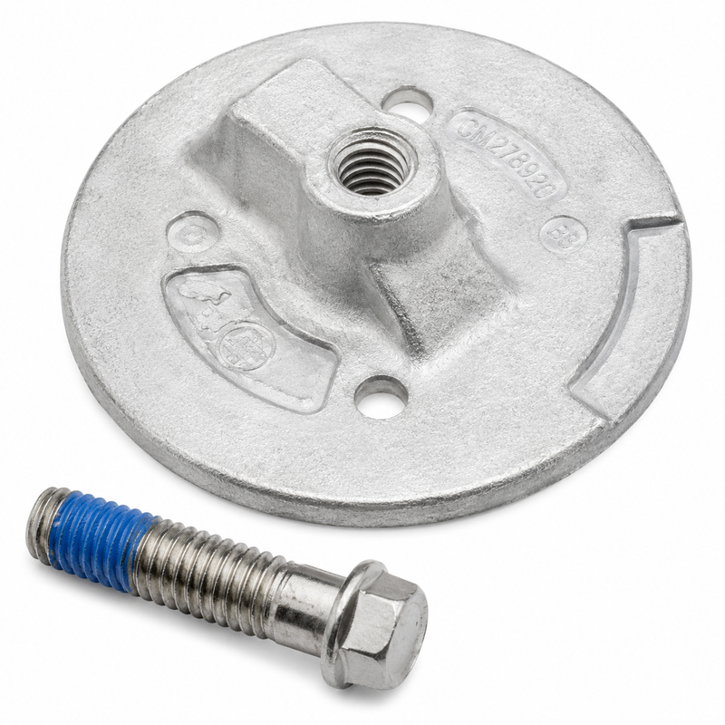 Mercury Quicksilver Flat Aluminum Anode Plate | 76214Q5