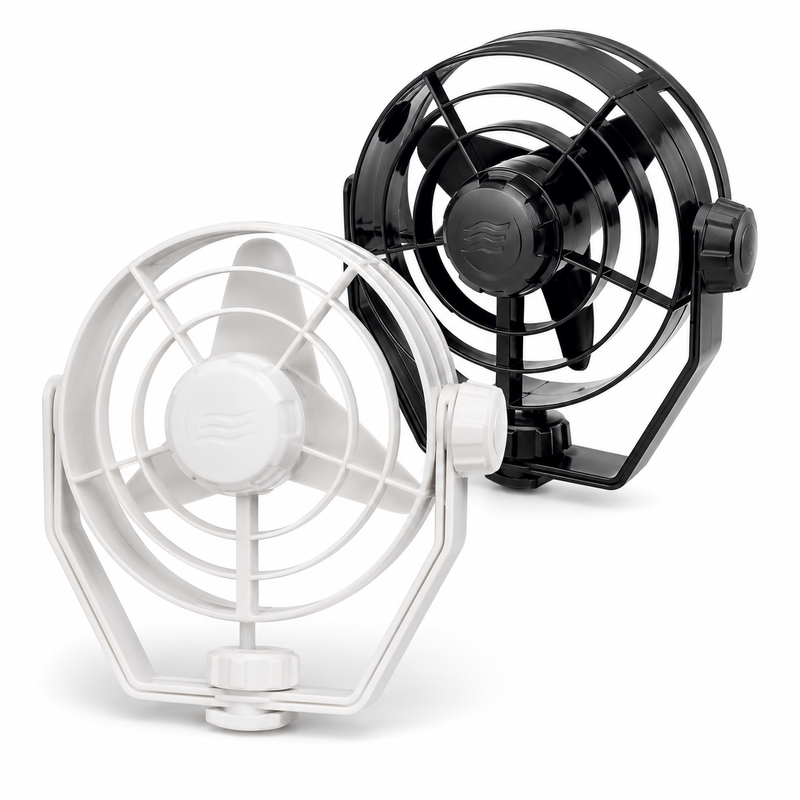Hella 12V Two Speed "Turbo" Fan, Black