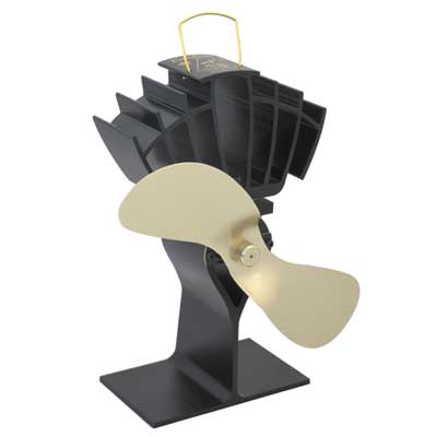 Caframo Ecofan Ultrair Fan - Ecofan ULTRAIR8"125CFM Stovfan | 810CA-BBX