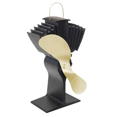 Caframo Airmax Ecofan - Ecofan AIRMAX8"175CFM Stovefan | 812AM-BBX
