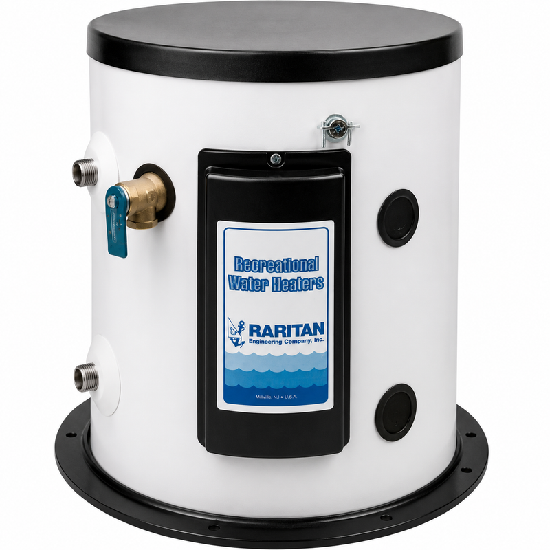 Raritan 6-Gallon Marine Water Heater with Heat Exchanger — 120V AC (78-170611)