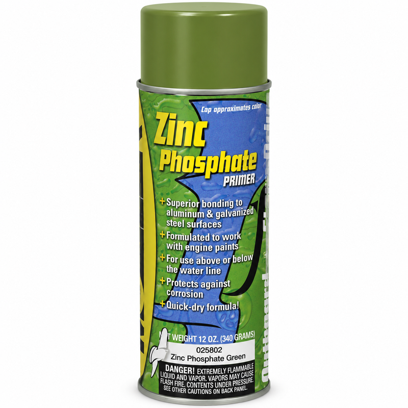 Moeller Zinc Phosphate Green Primer — Steel & Iron — 025802C1