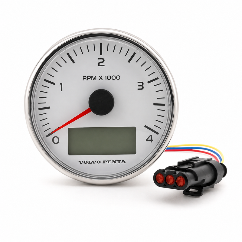 Volvo Penta Tachometer Kit | OEM EVC Instrument | Part 21628159