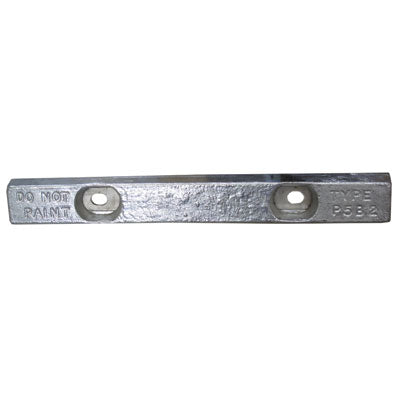 Martyr Zinc Hull Anode - Zn Bar Al/insert 24"X3"X1.25" | P5B2BAZ