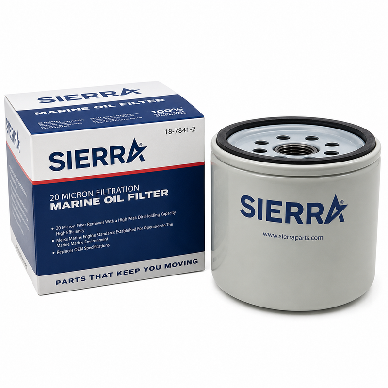 Sierra Marine Premium Marine Oil Filter — 18-7824-2