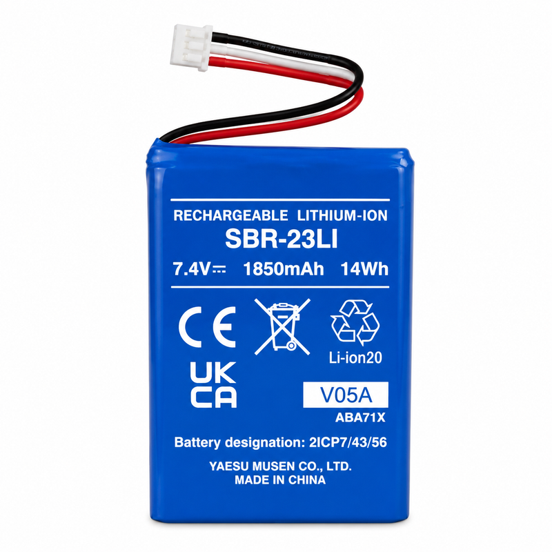 Standard Horizon SBR13LI 1800mAh Li-Ion Battery for Handheld VHF Radios