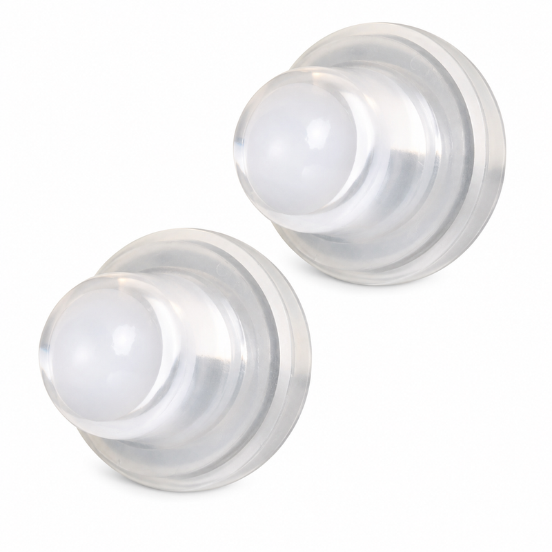Blue Sea Systems Clear Waterproof Push Button Reset Boot – BSS-4135 (2-Pack)