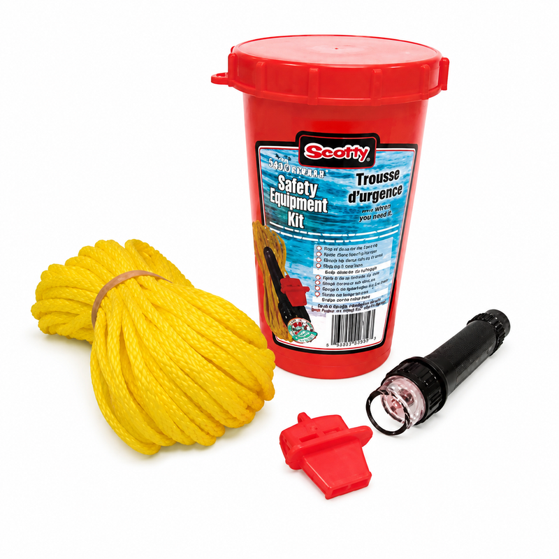Scotty Small Vessel Safety Equipment Kit — Canadian Coast Guard — Vessels Up to 8m — 779