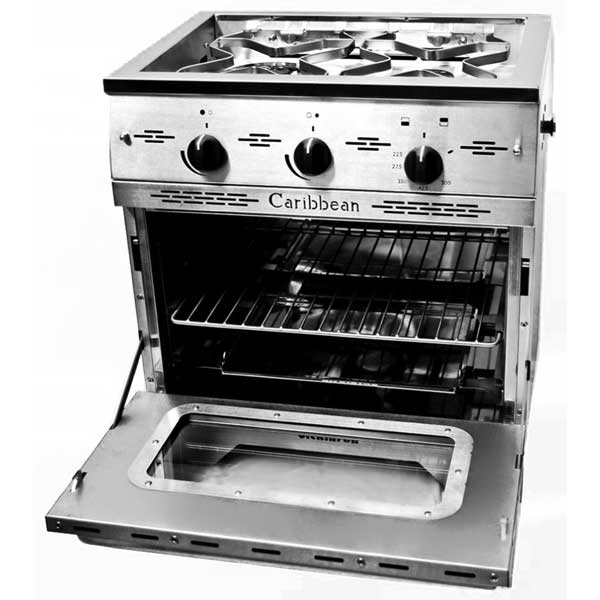 Dickinson Propane Stove - Caribbean 2 Burner Gas Stove | 00-CAR2B
