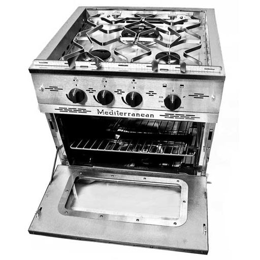 Dickinson Propane Stove - Mediterranean 3 Brnr Gas Stove | 00-MED3B
