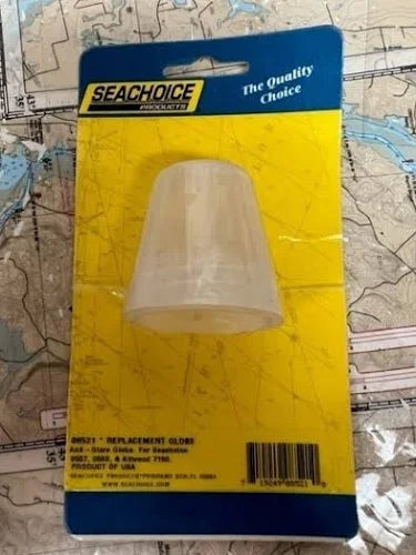 Seachoice Replacement Anti-Glare Globe for All-Round White Lights – 2-1/8"