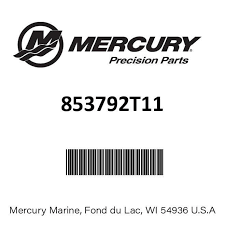 Mercury Water Pump Chrome Repair Kit 853792T11
