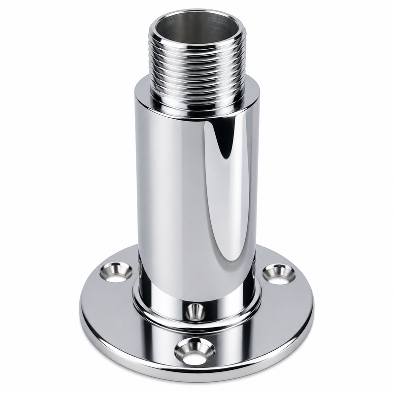 Sea-Dog Stainless Steel Fixed Antenna Base – 4" H x 2-7/8" Base | SED-329510-1