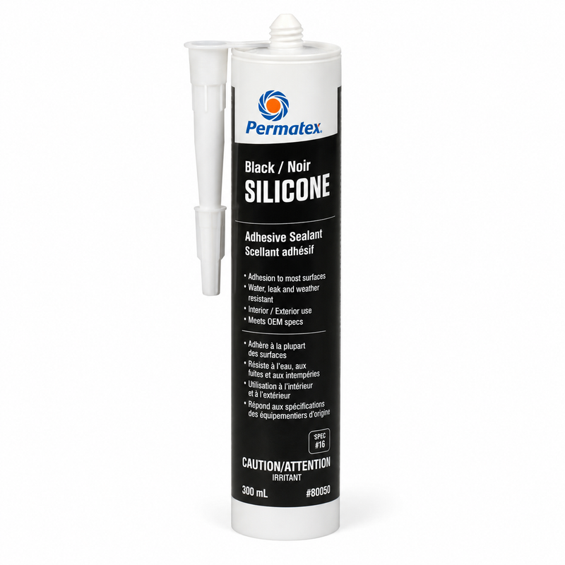 Permatex Black RTV Silicone Adhesive Sealant 300ml - 59213