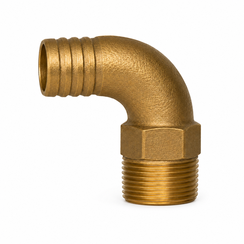 Buck Algonquin Bronze 90° Pipe-to-Hose Adapter 3/4"