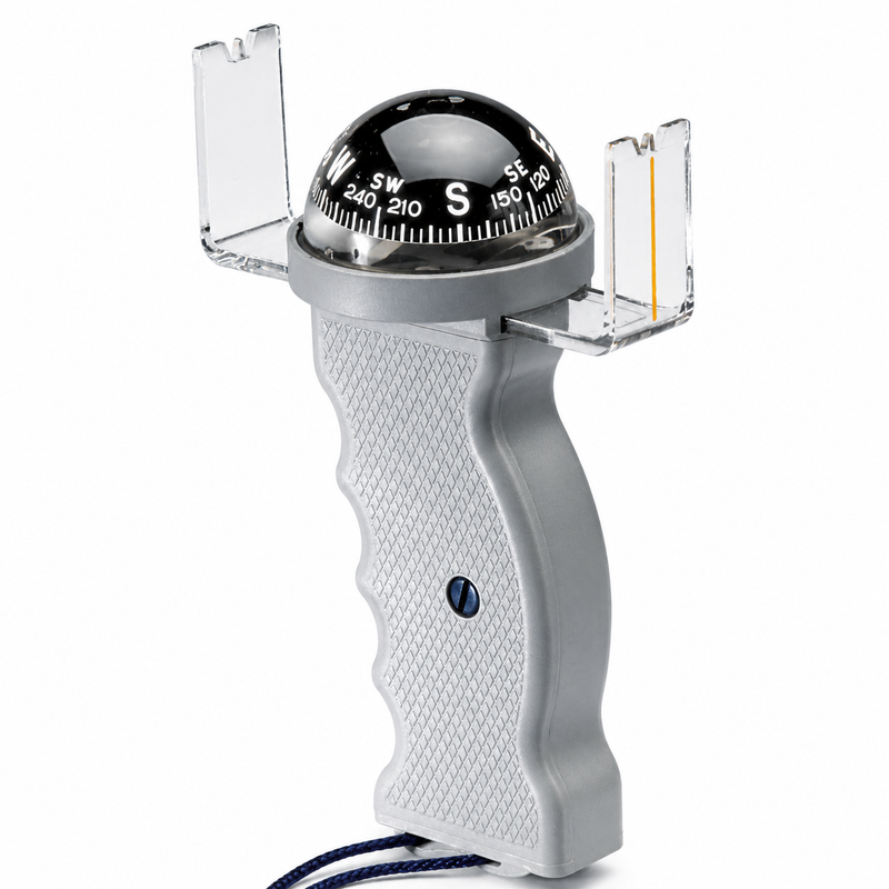 Davis Instruments 215 Illuminated Hand Bearing Compass | Grey