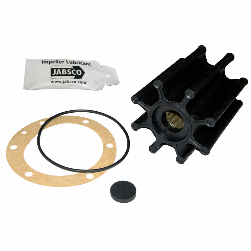 Jabsco Neoprene Impeller Kit 17018-0001-P – Flexible Raw Water Pump Service Kit
