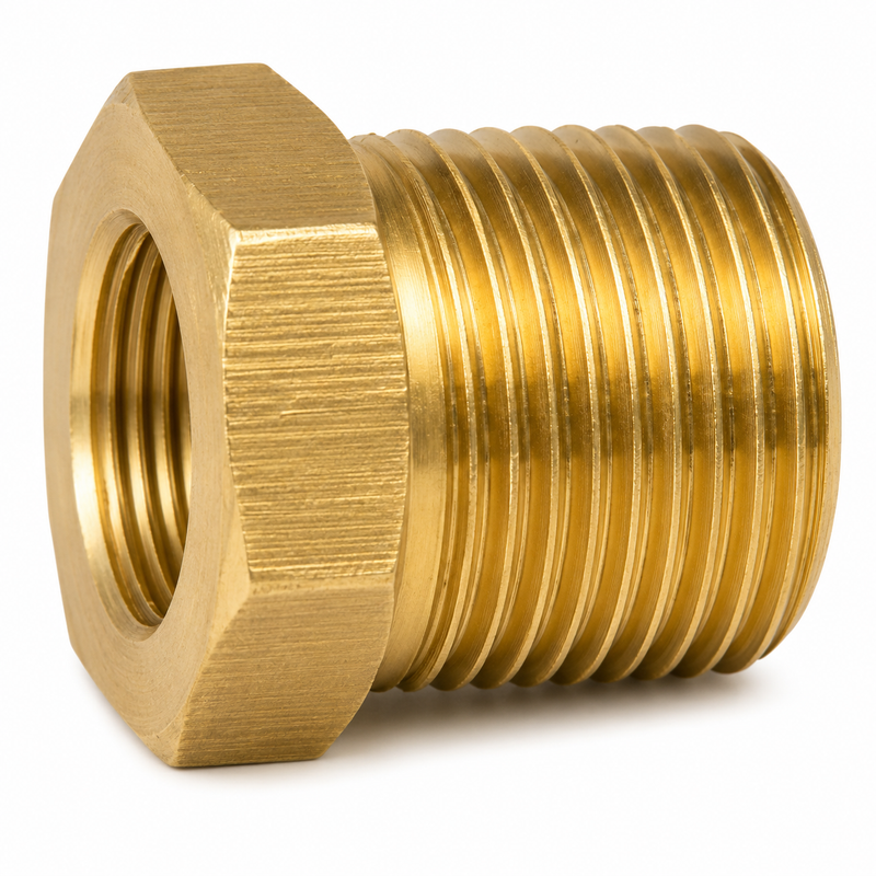 Fairview Reducer Bushing 3/4" x 1/4" | Marine Tubing Fitting FRV-110-EB