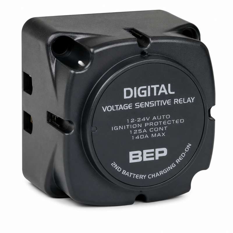 BEP Marine Digital Voltage Sensitive Relay 140A 12/24V – BEP-710-140A