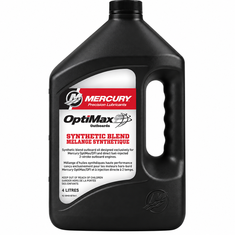 Mercury OptiMax DFI Synthetic Blend 2-Stroke Oil 4L 8M0230194