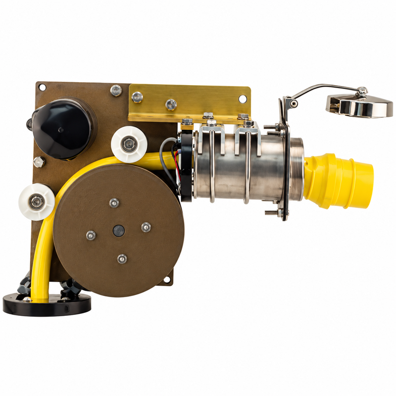 Glendinning — Cablemaster CM7 Shore Power Cable Management System, 12V, 50A — GLE-04020-CM7-12V