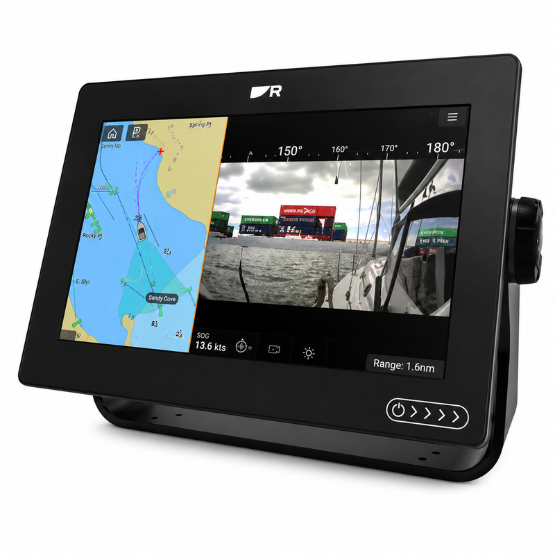 Raymarine Axiom+ 7" – Multitouch Chartplotter | RealVision 3D Ready | North America | RAY-E70634-00-102