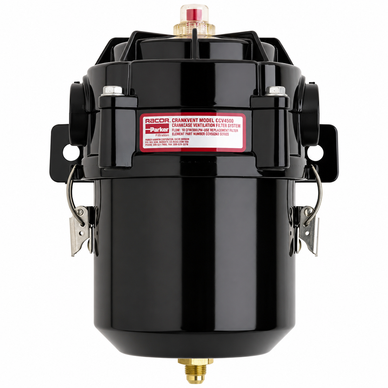 Parker Racor Closed Crankcase Ventilation System — CCV4500-08R