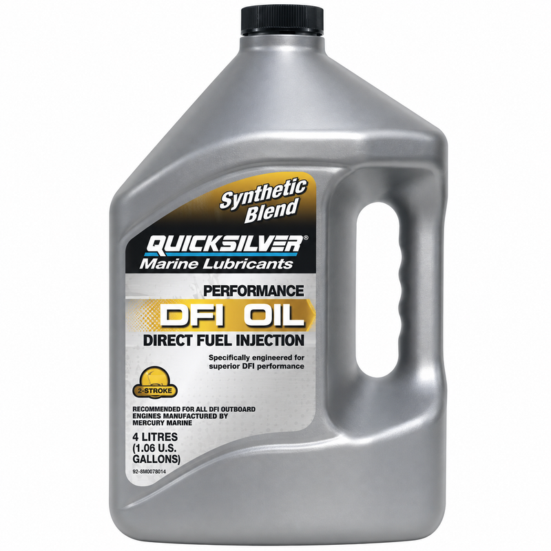 Quicksilver Performance DFI 2-Stroke Synthetic Blend Oil 4L 8M0230195