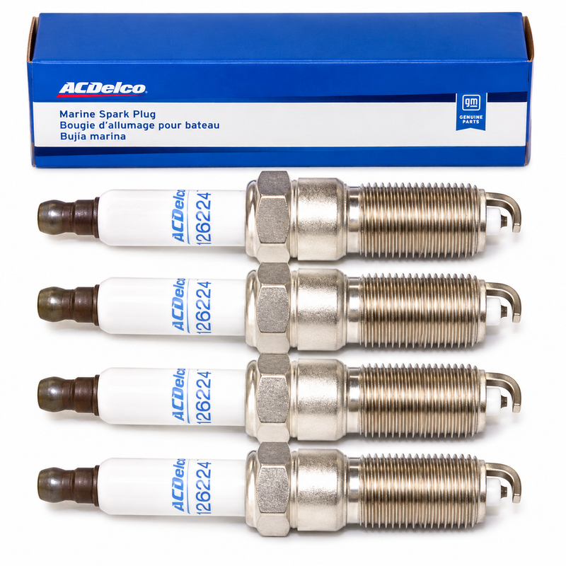 ACDelco 411014 Iridium Spark Plug — 4-Pack | GM Marine Engines