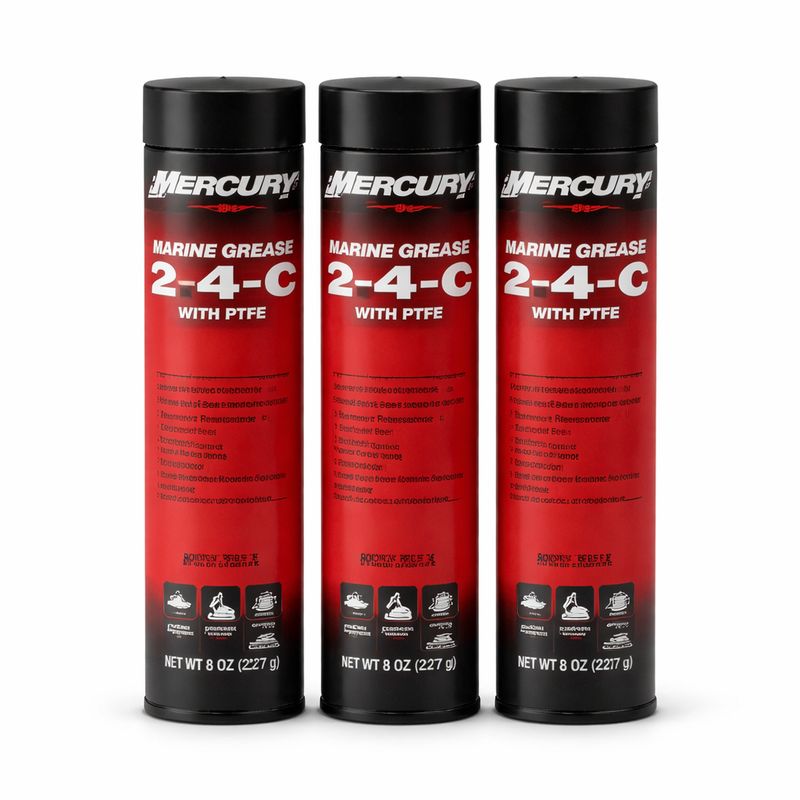 Mercury MerCruiser Quicksilver Lubricant 3-Cartridge Pack 802861A1