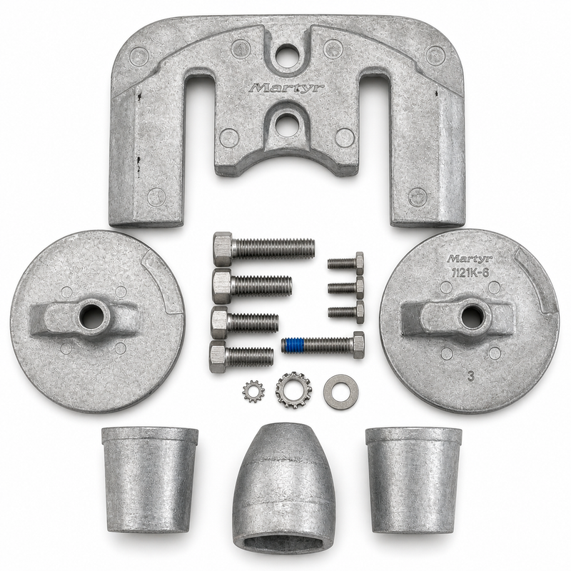 MerCruiser Zinc Anode Kit Bravo 3 2004+ CMT-BRAVO3KITZ