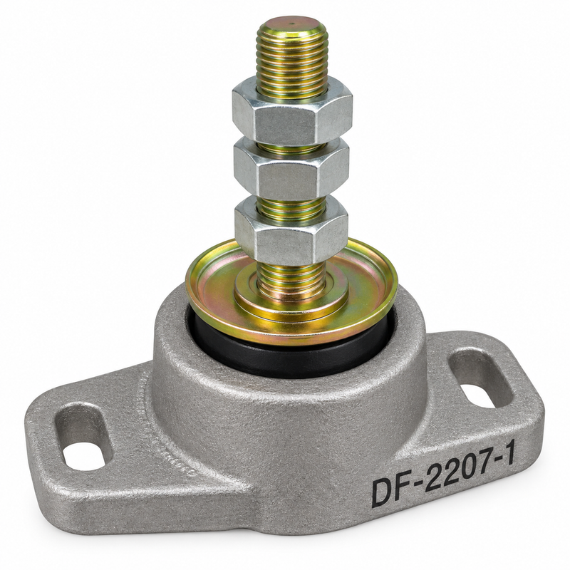 Bushings Inc. DF-2207-1 Dual-Flex Marine Engine Mount | 1/2"-20 Stud | 450–750 lb