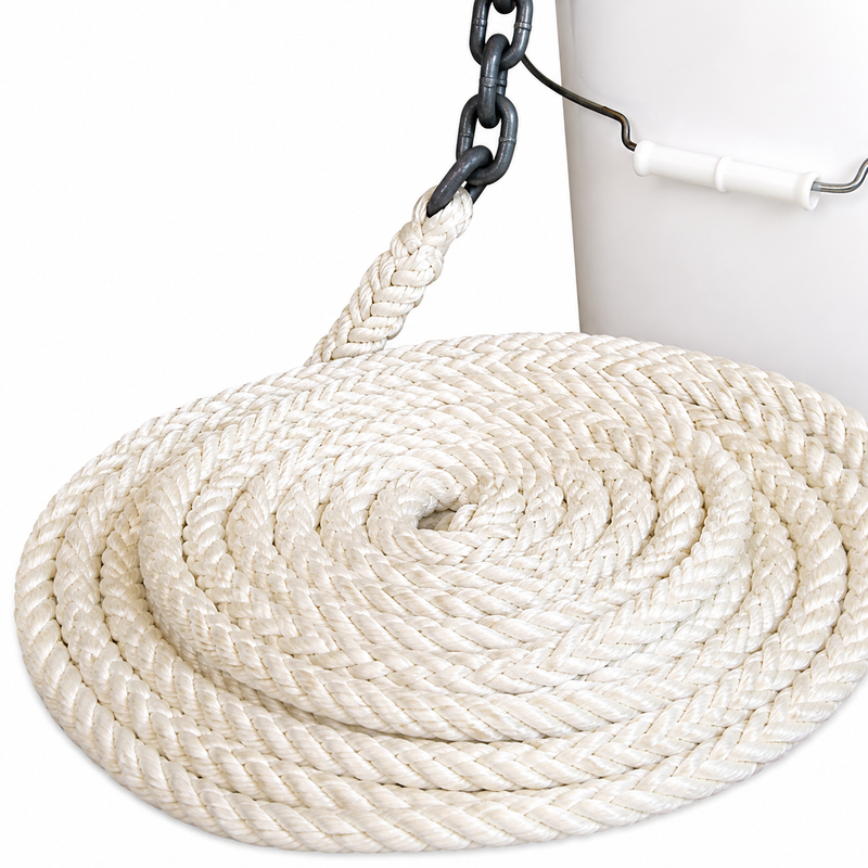 1/2" x 200' 8-Plait Performance Anchor Rode with Shackle
