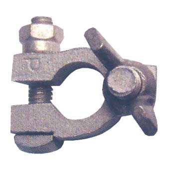 FTZ Brass Terminals - (10)NEG Brass TERM.-5/16W/NUT | 17128