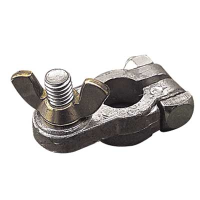 FTZ Cast Lead Terminals - (10)NEG Lead TERM.-5/16W/NUT | 17138