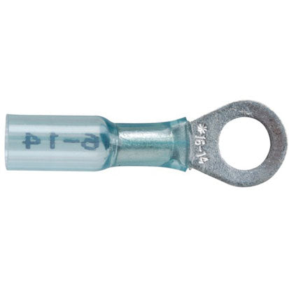 FTZ Clear Seal Ring Terminals - (25)CLRSEAL 12-10G RNG5/16STUD | 37416-P25