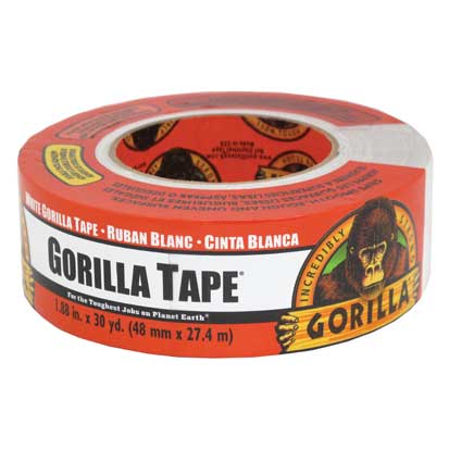 Gorilla White Gorilla Tape - Gorilla Tape-white 1.88"X30YD | 6025001
