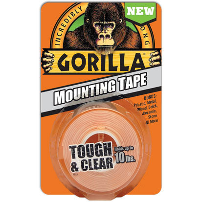 Gorilla Clear Mounting Tape - Gorilla Mounting Tape 1"X60" | 6065102