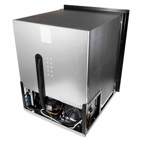 Norcold DC750BB DC Compressor Rerigerator With Freezer, 1.7 Cu Ft, Black